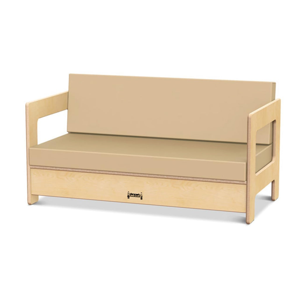 Jonti-Craft 3782JC Living Room Couch, Wheat