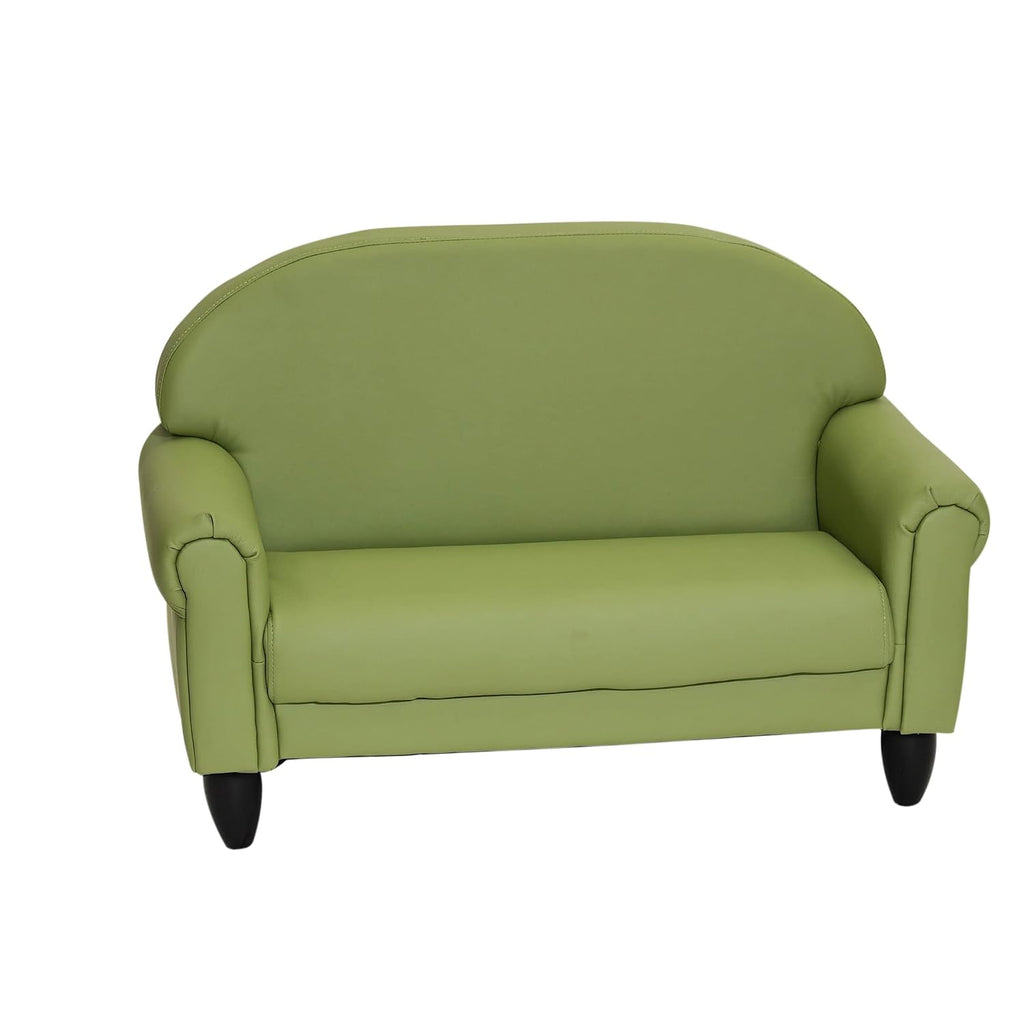 Children's Factory Upholstered Toddler Couch for Classroom, Sofa, Sage