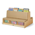 Jonti-Craft 37430JC Read-a-Round Couch, Wheat