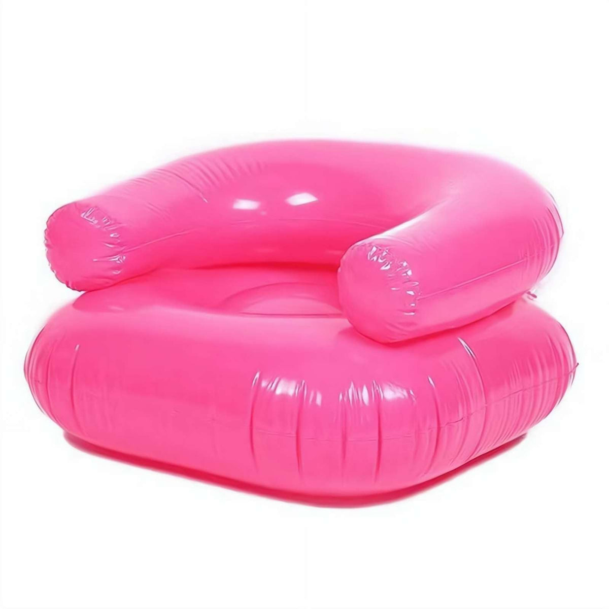 Inflatable Chair, Waterproof PVC Blow Up Chairs with 2 Vents Portable Couches for 90s Party Camping, Picnics Party Supplies