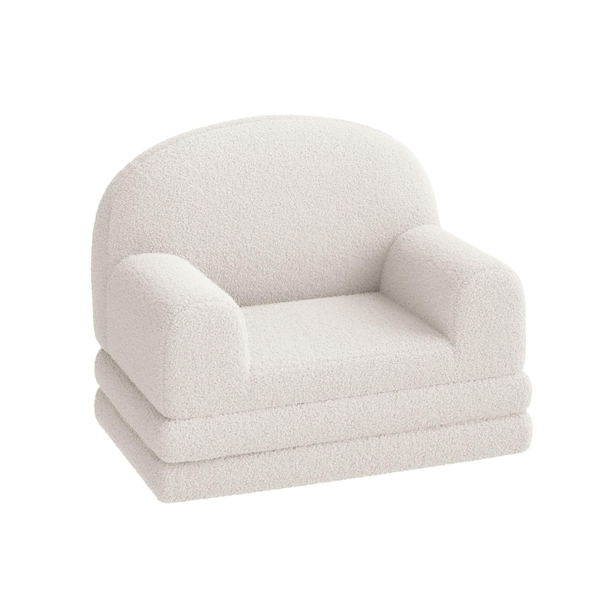 Kids Sofa Chair, Foldable Kids Couch, Fold Out Couch with Blanket