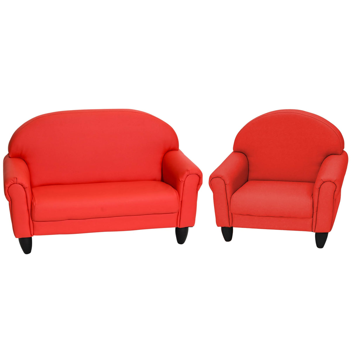 Children's Factory Upholstered Toddler Couch for Classroom, Sofa, Sage