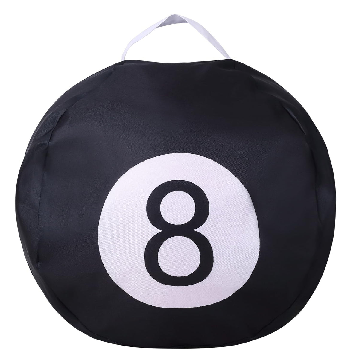 LMYOVE Stuffed Animal Storage Bean Bag Chair Cover for Kids, Organizing Plush Toys for Girls and Boys (26'', Football)