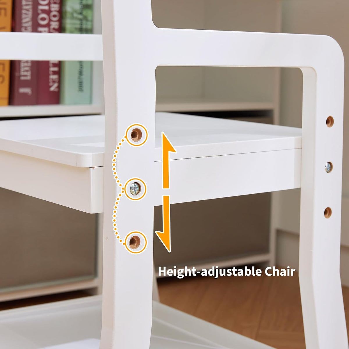 Garvee Kids Desk and Chair Set, Study Desk for Boys and Girls