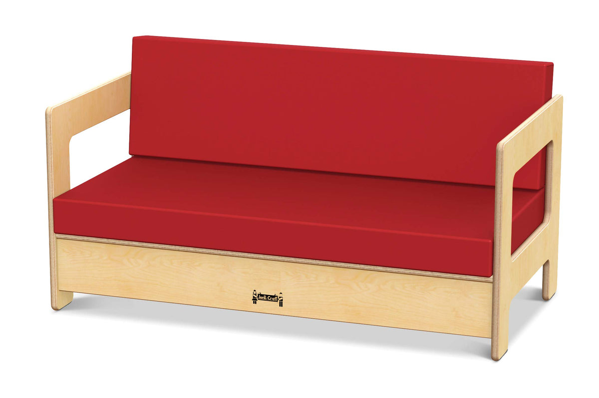 Jonti-Craft 3782JC Living Room Couch, Wheat