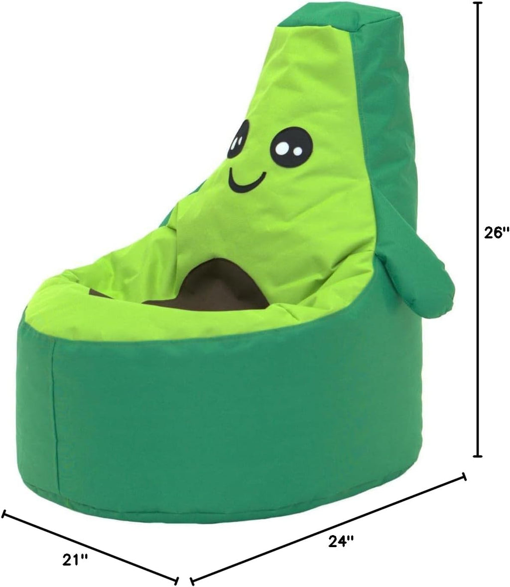 Compamia Green Avocado Bean Bag Chair