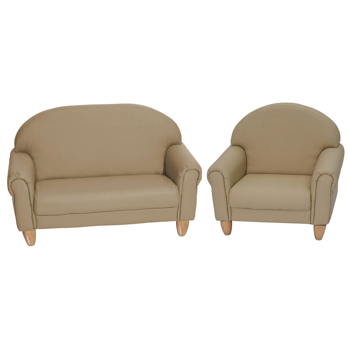 Children's Factory Upholstered Toddler Couch for Classroom, Sofa, Sage