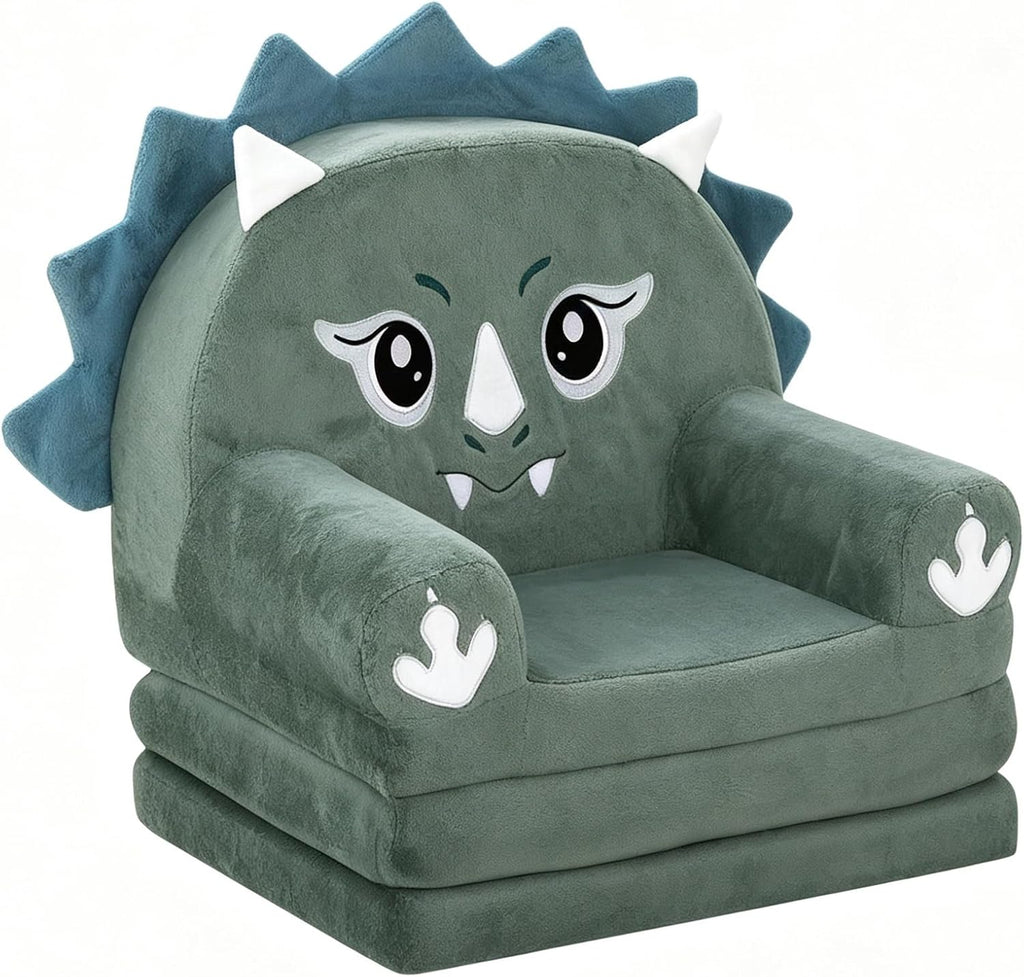 decalsweet Teens Couch Foldable Sofa Armchair