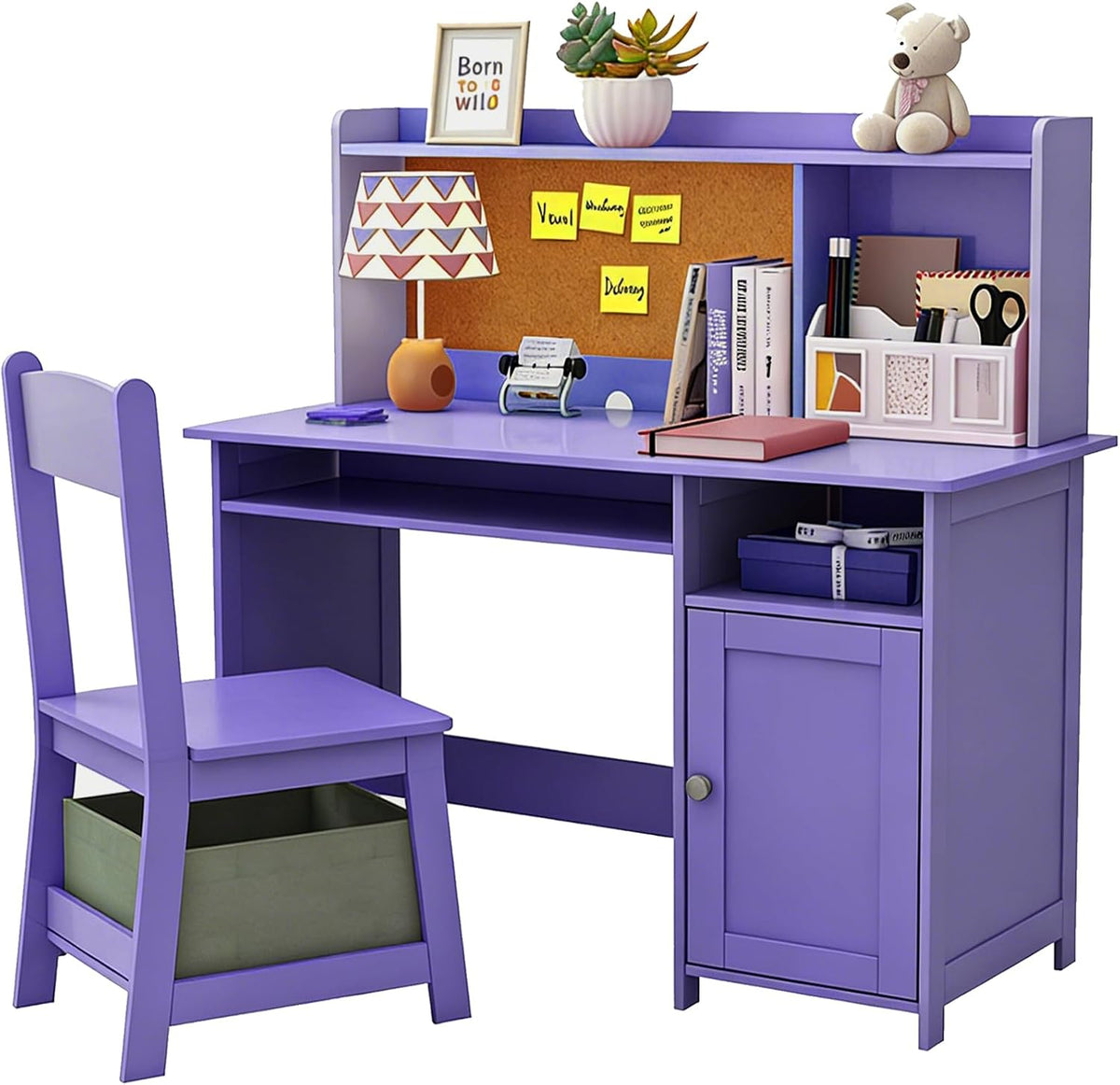 TaoHFE Purple Toddler Table and Chair Set,Kids Table and Chairs for Bedroom