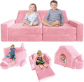 YEFU 15pcs Modular Kids Play Couch，1000+ Imagination Creative Play
