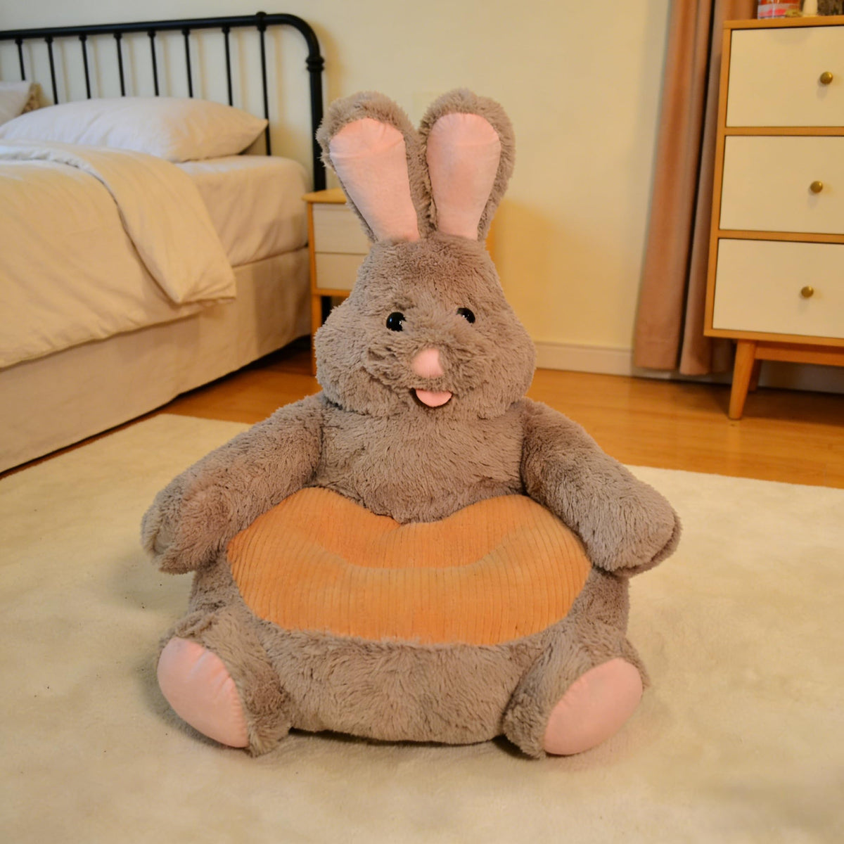 Kids Duck Bean Bag Chair Animal Shaped Cushion Couch Sofa for Home Decor