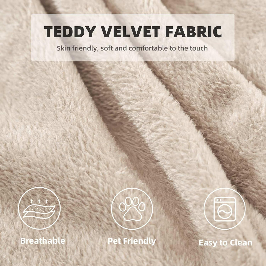 6FT Bean Bag Chair, Memory Foam Filled Adult Bean Bag Sofa