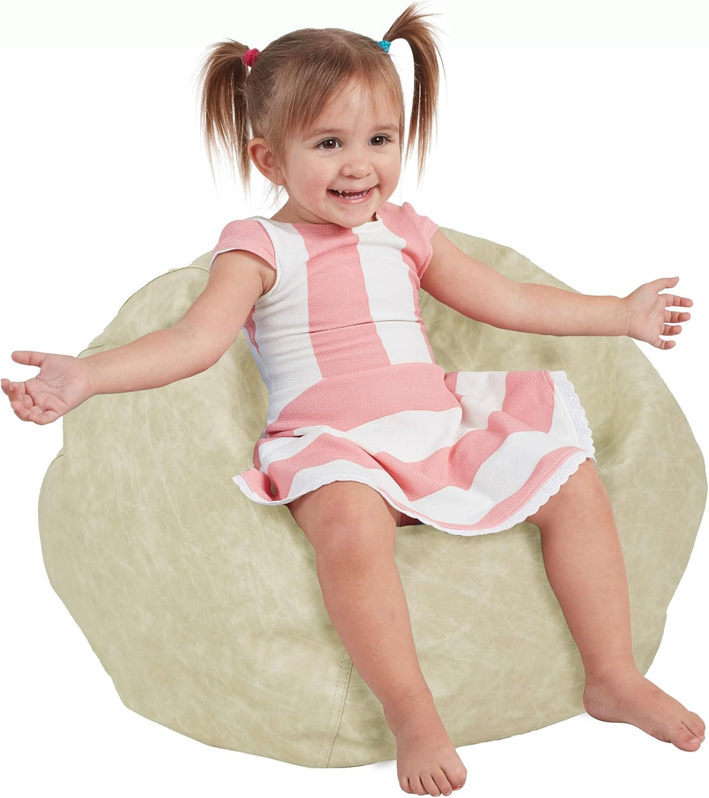 FDP SoftScape Rustic Classic 22" Toddler Bean Bag - Almond, 10476-320