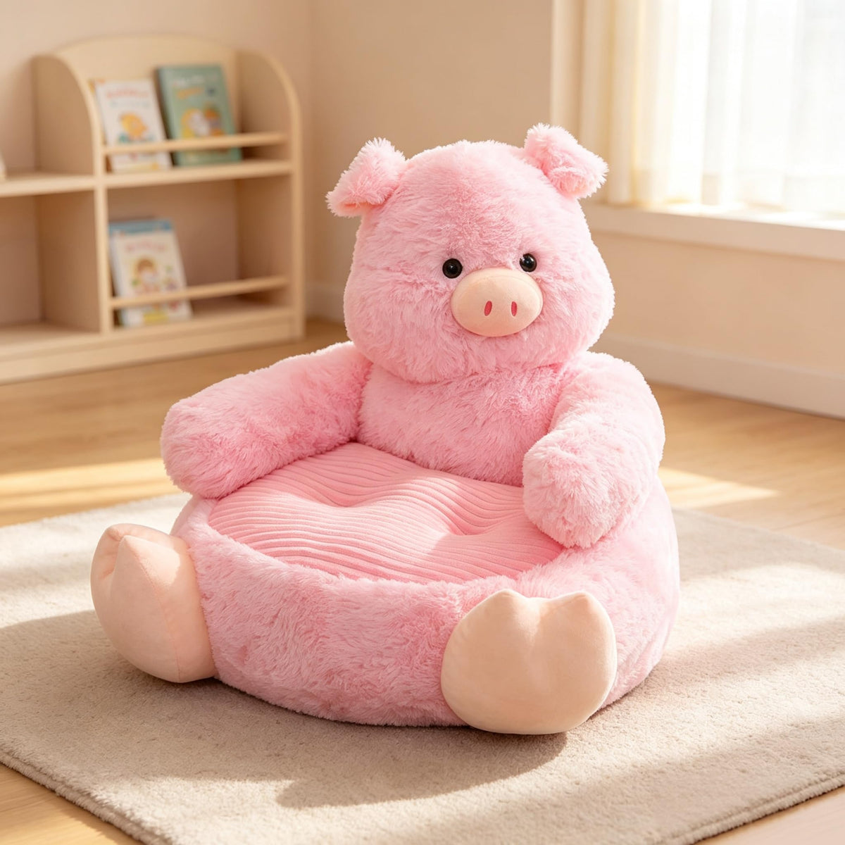 Kids Duck Bean Bag Chair Animal Shaped Cushion Couch Sofa for Home Decor