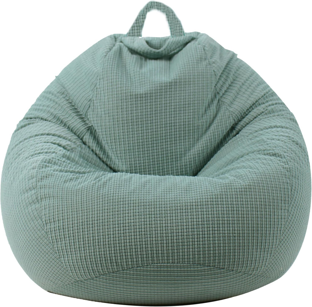 ENBAOHUI 3 Ft Bean Bag Chair Cover (No Filler) Stuffed Animal Storage Bean Bag Cover for Pets Dogs/Cats Bed Corduroy Stuffed for Organizing Plush Toys