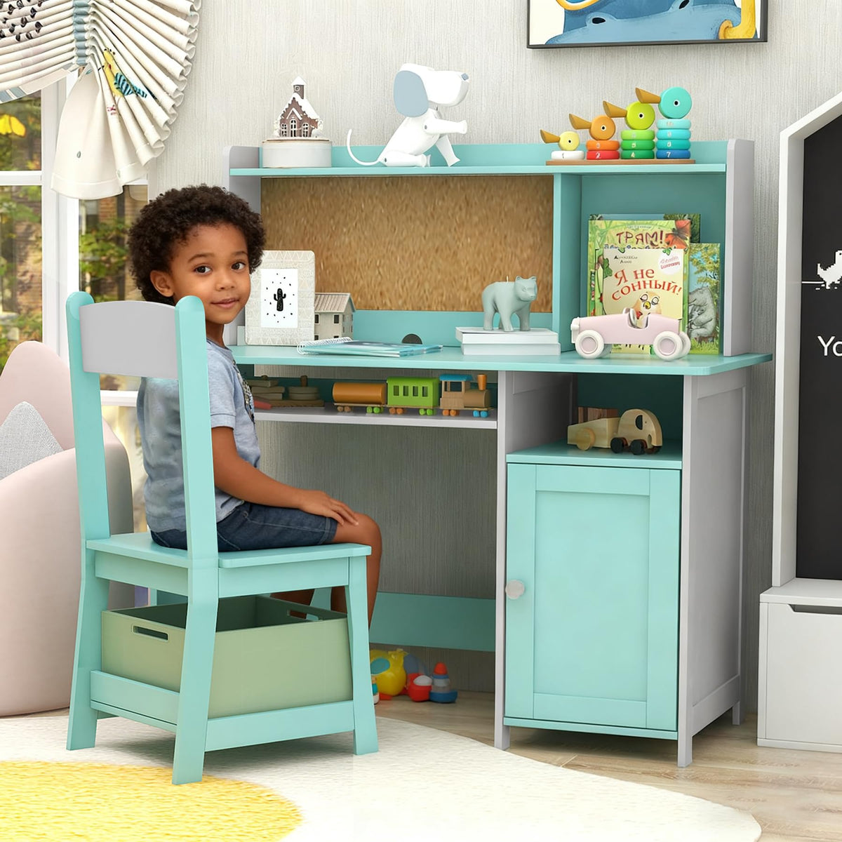 TaoHFE Purple Toddler Table and Chair Set,Kids Table and Chairs for Bedroom