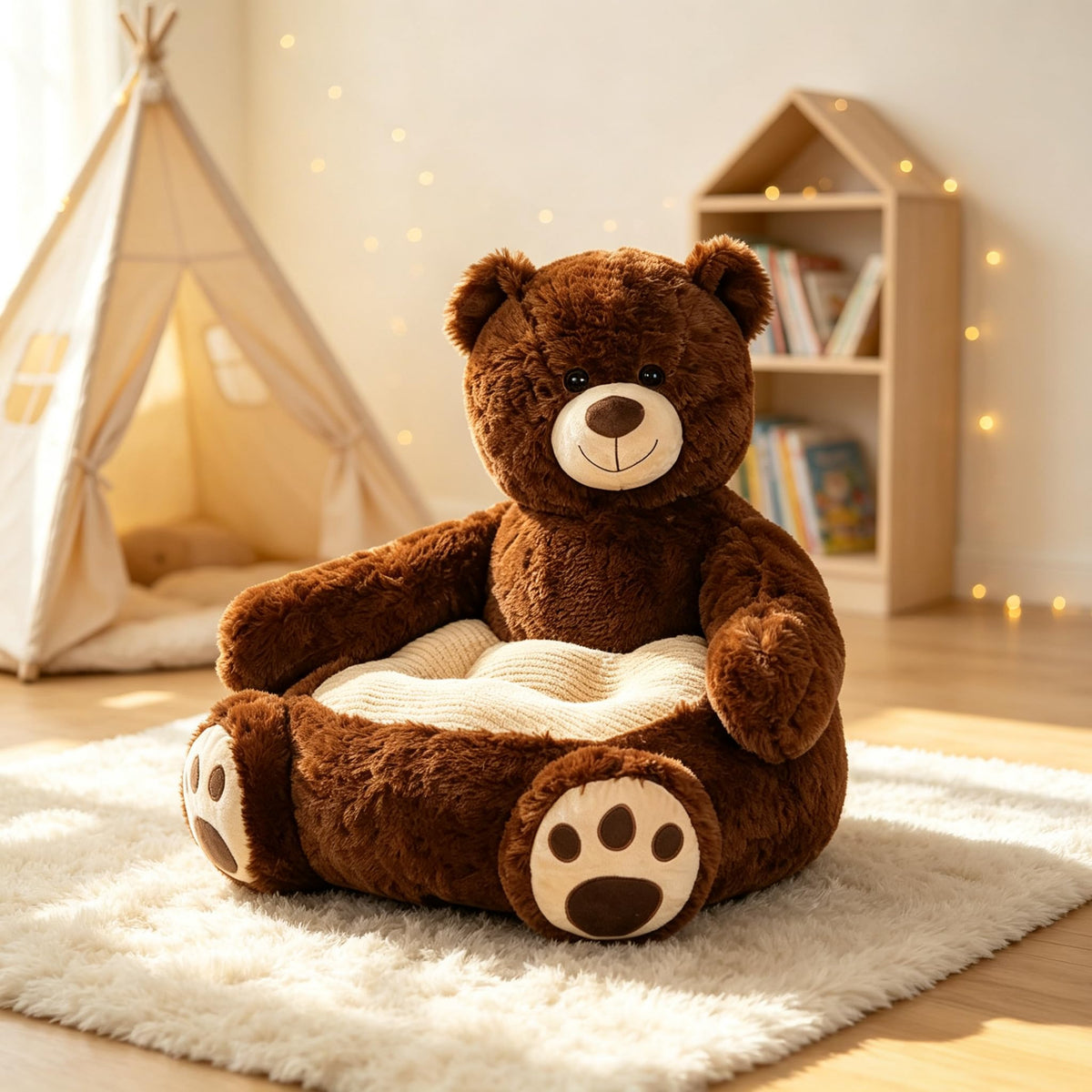 Kids Duck Bean Bag Chair Animal Shaped Cushion Couch Sofa for Home Decor