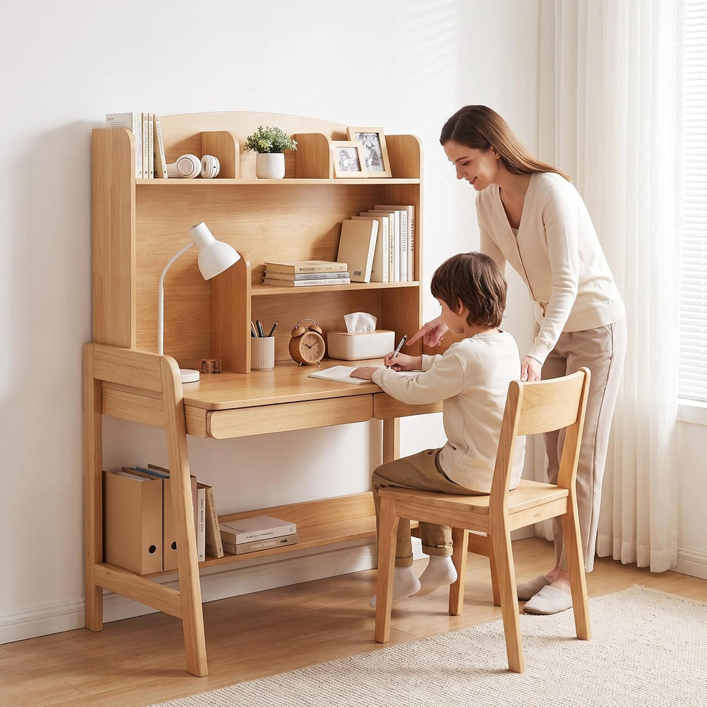 Kids Desk Height Adjustable Study Table for Children School
