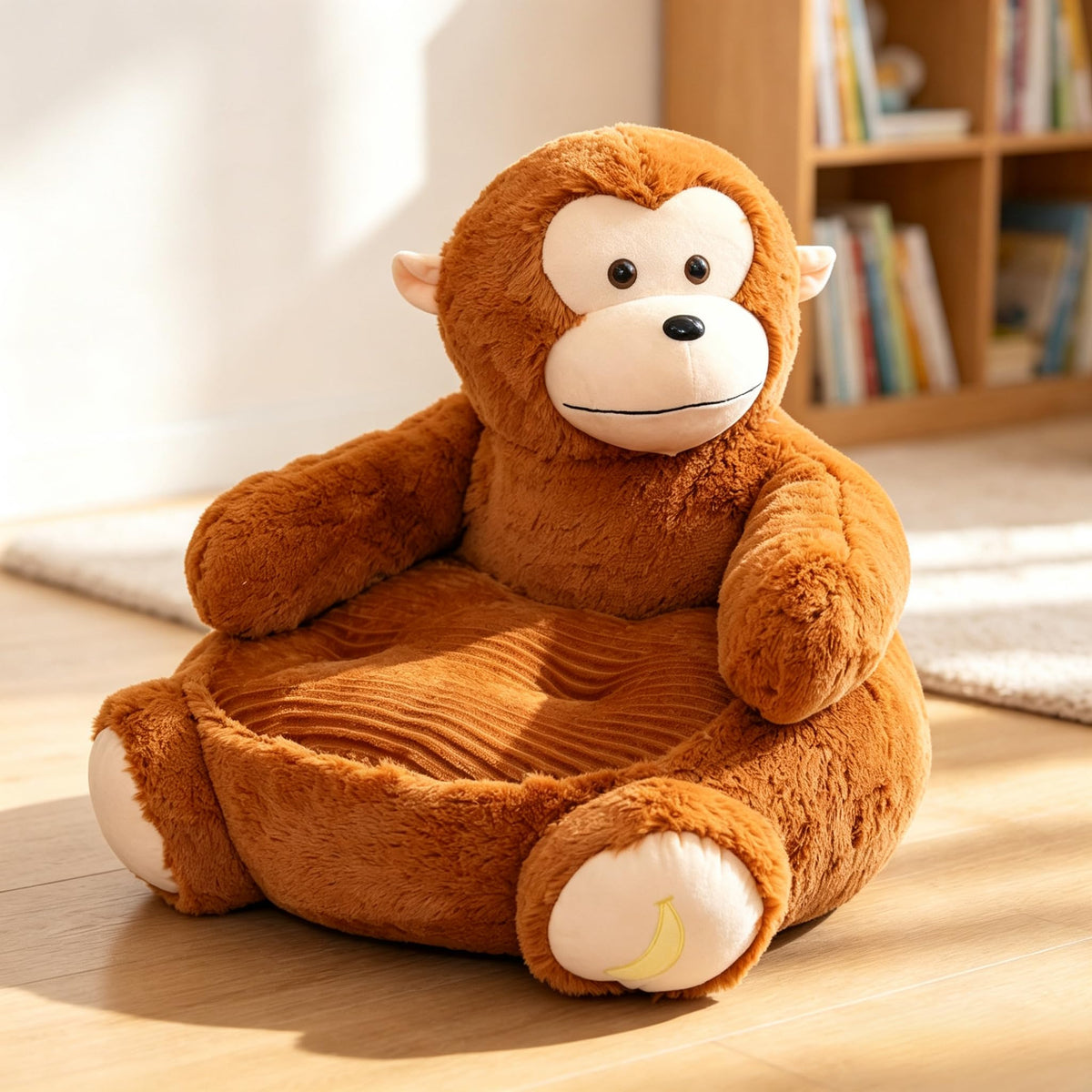 Kids Duck Bean Bag Chair Animal Shaped Cushion Couch Sofa for Home Decor