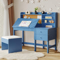 Garvee Kids Desk and Chair Set with Adjustable Tilt Desktop