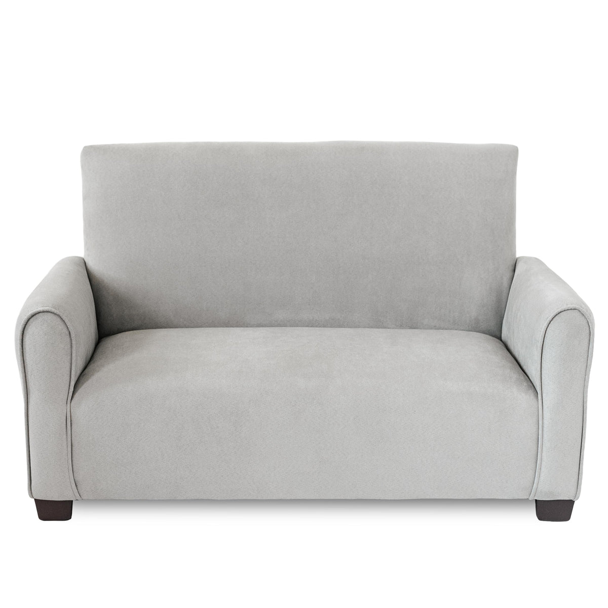 Toddler Upholstered Sofa (Navy Suede)