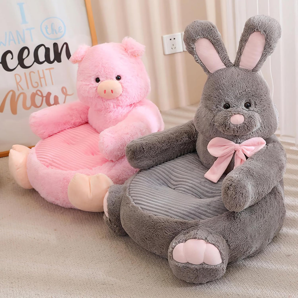 as Comfortable as Bean Bag Chairs，as Comfortable as a Rocking Chair，Removable Filler,Machine Washable(Butterfly Rabbit