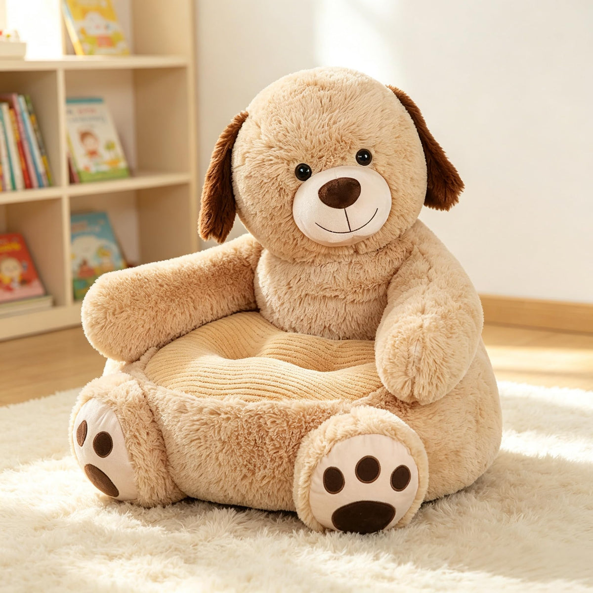 Kids Duck Bean Bag Chair Animal Shaped Cushion Couch Sofa for Home Decor