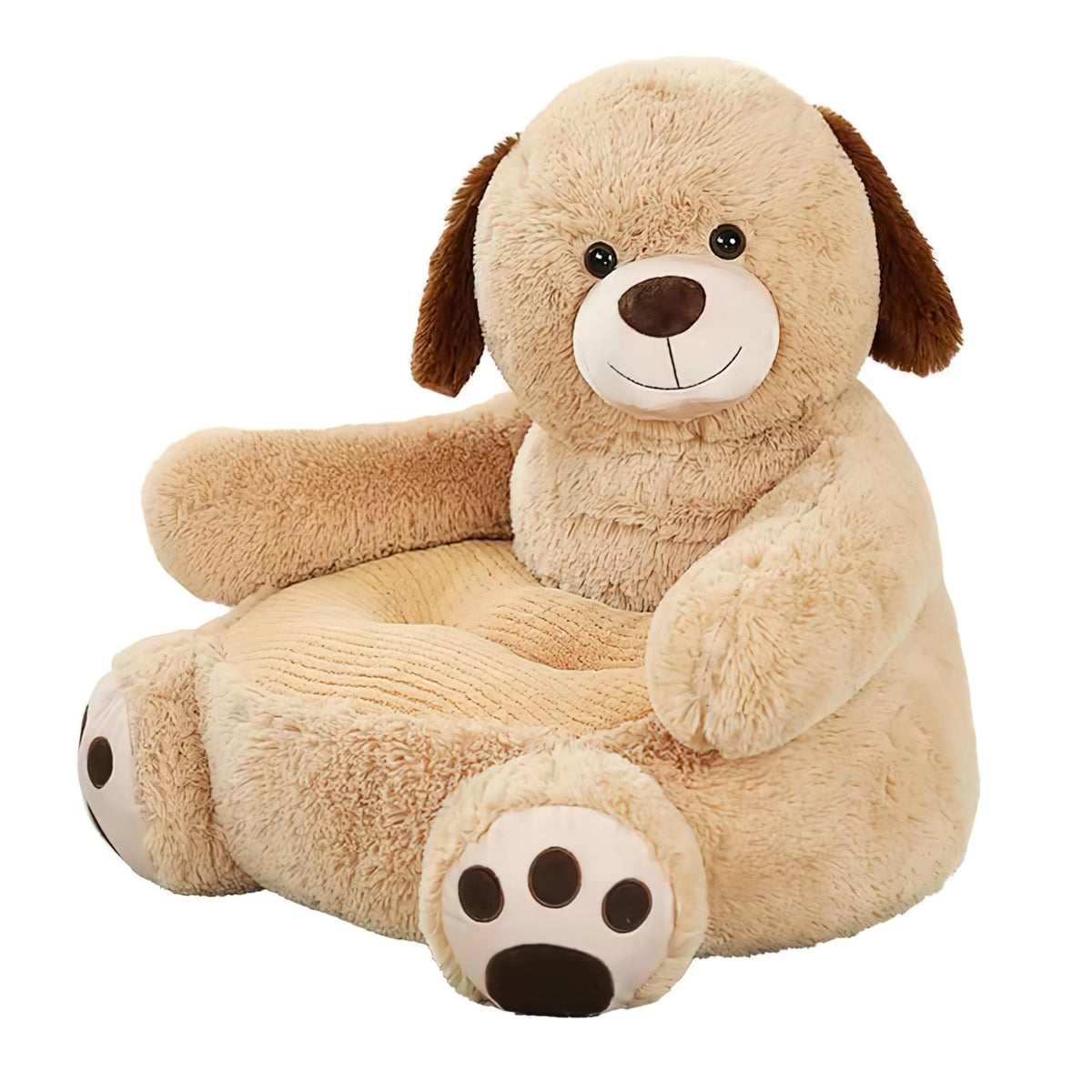 Animal Shaped Bean Bag Chair, Soft Washable Sofa Pouf, Creative Armchair in Multiple Cartoon Styles (Pig)