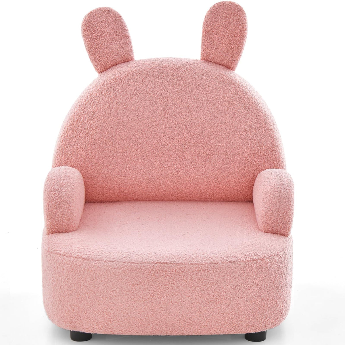 INFANS Kids Sofa, Children Armrest Chair with Sturdy Wood Construction and Dutch Velvet, Upholstered Toddler Armrest Couch Furniture for Nursery Kindergarten Playroom Preschool, Gift for Boys Girls