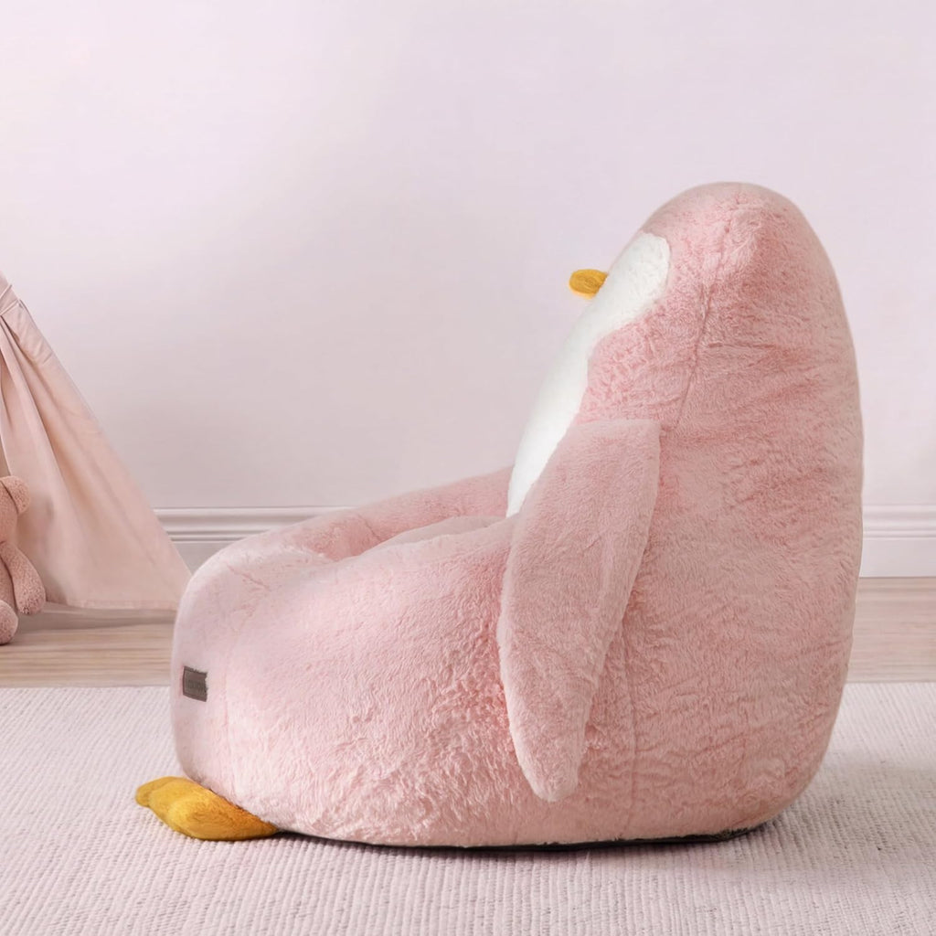 MAXYOYO Kids Bean Bag Chair, Cute Shaped Fun Sofa, Shredded Foam Filling