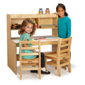 Jonti-Craft Dual Writing Desk,Gold