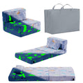 Foldable Sofa for Kids with Pillow, Washable Folding Floor Mat for Child