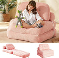 30" Kids Convertible Futon Sofa Bed,Foldable Sleeper Chair, Odorless & No Assembly,Space-Saving for Children's Room