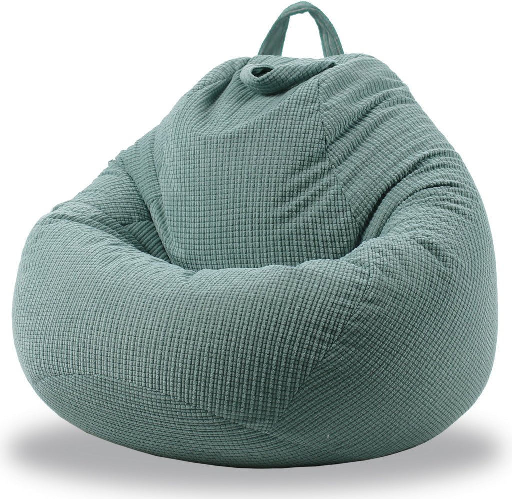 ENBAOHUI 3 Ft Bean Bag Chair Cover (No Filler) Stuffed Animal Storage Bean Bag Cover for Pets Dogs/Cats Bed Corduroy Stuffed for Organizing Plush Toys